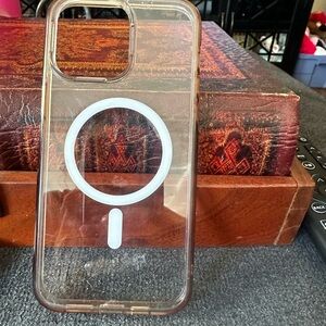 Transparent Phone Case with MagSafe Compatibility